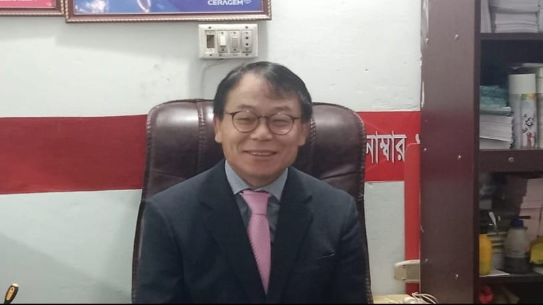 নারায়ণগঞ্জ পরিদর্শন করলেন সেরাজেমের দক্ষিণ কোরিয়ার ব্যবস্থাপনা পরিচালক