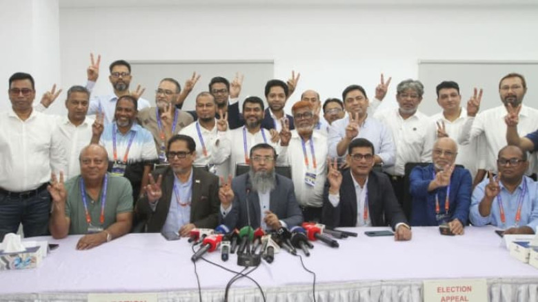 বিকেএমইএ’র নির্বাচনে হাতেমের পূর্ণ প্যানেলের জয়